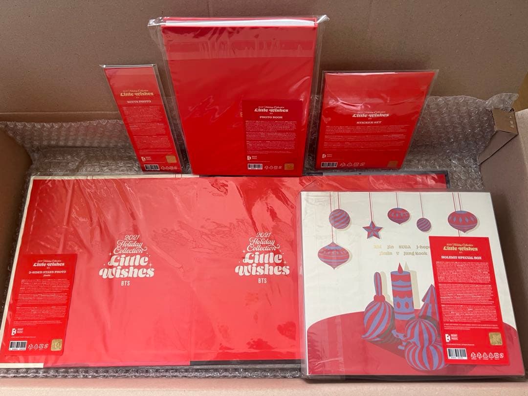 【新品未開封】BTS 2021 Holiday Collection 5点セット