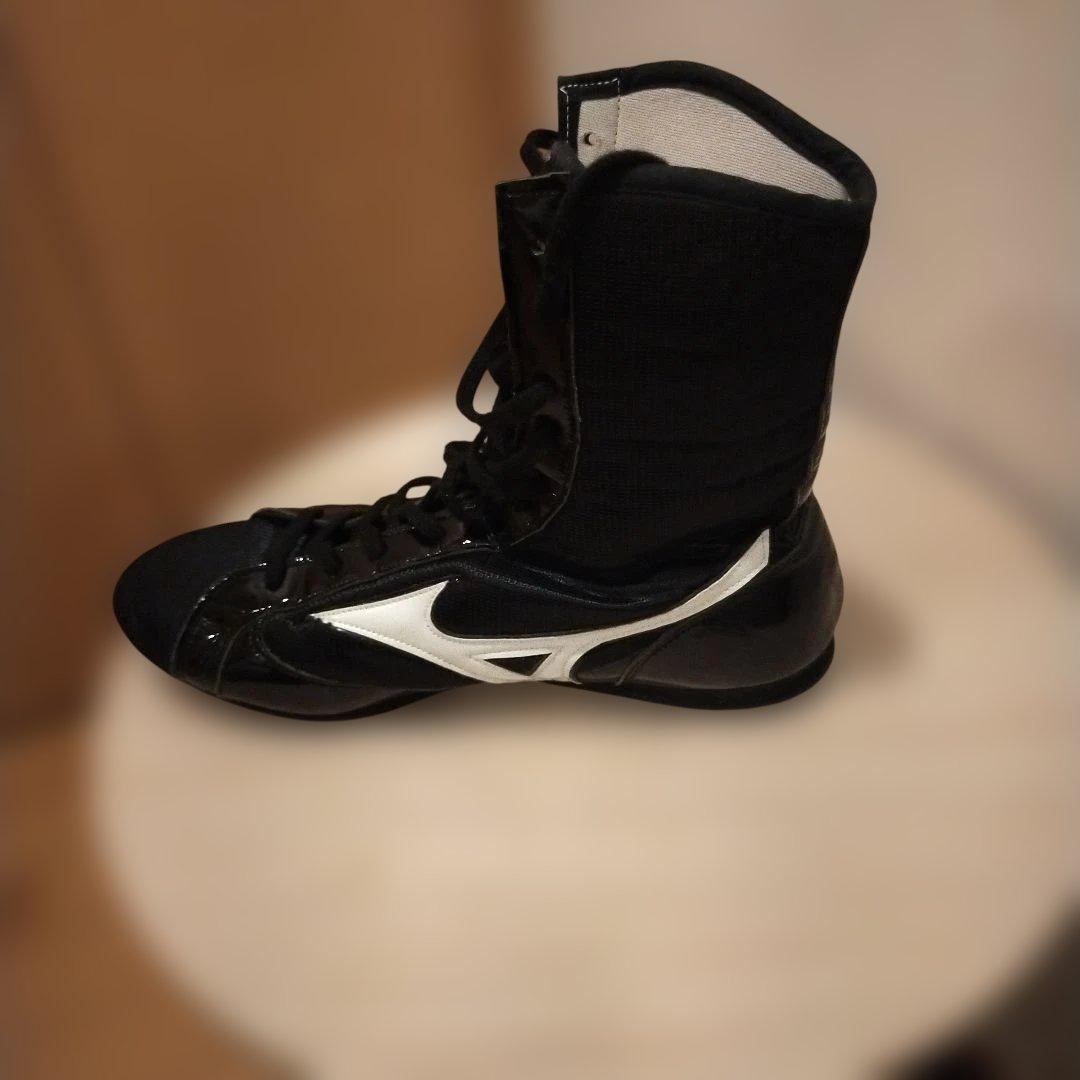 【希少】Mizuno ボクシングシューズ フィニッシャー黒/白