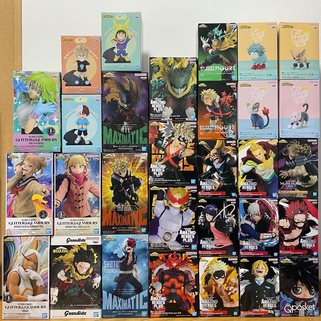 僕のヒーローアカデミア　ヒロアカ　プライズフィギュア　まとめ売り　30点セット