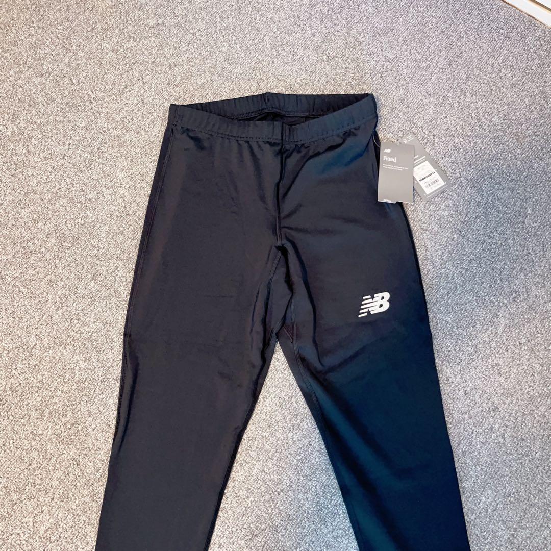 新品タグ付 New Balance レギンス L ブラック