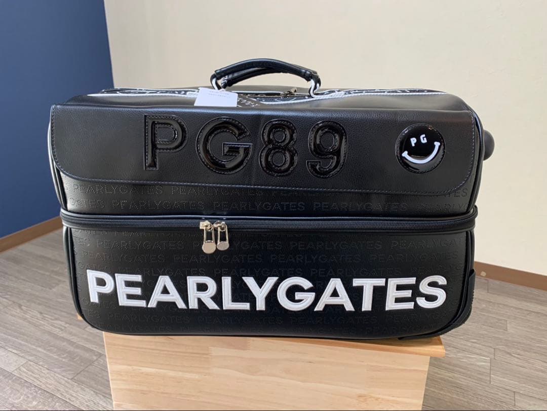 未使用品　PEARLY GATES PG89 キャリーバッグ ブラック　タグ付