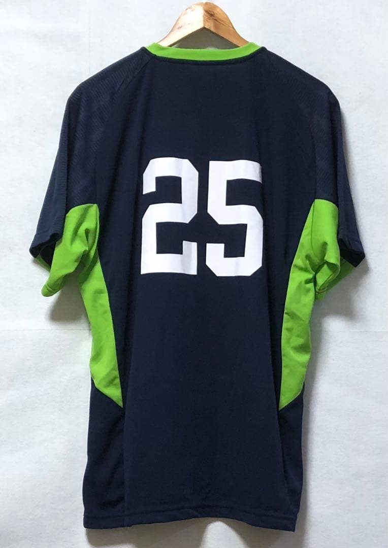 東京ヤクルトスワローズ プラクティスシャツ 背番号25番 練習着 XL