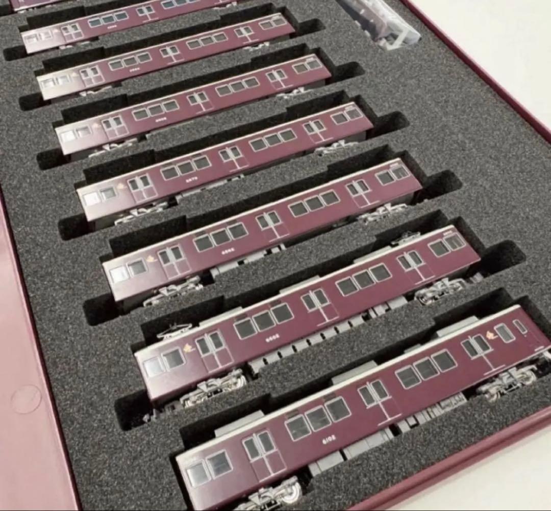 【鉄道模型】能勢電鉄6000系（6002編成）8両編成セット（動力付き）