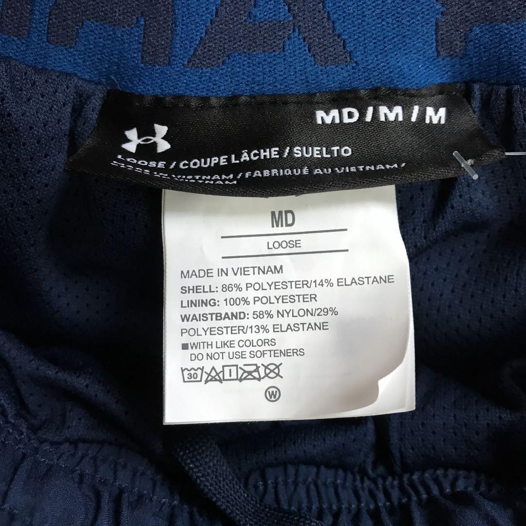アンダーアーマー ハーフ　パンツ　ネイビー　紺　新品　未使用　タグ付き