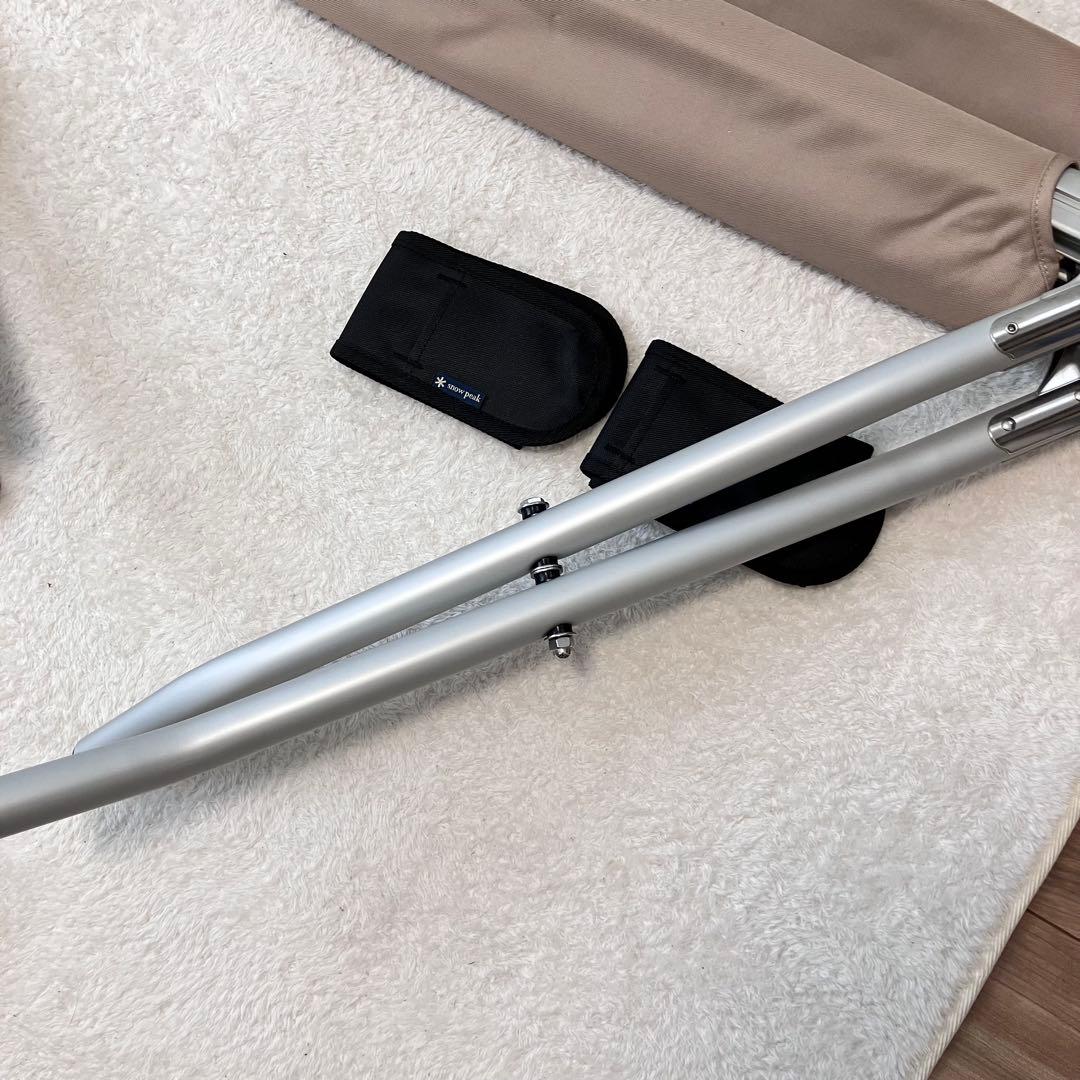 【未使用級】peak コット　ハイテンション　床面保護カバー付き
