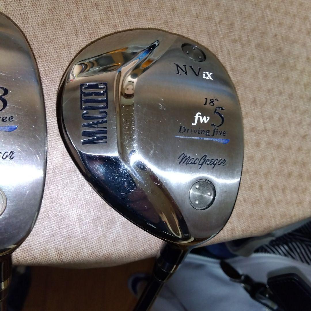 MacGregor MAC TEC NV ix【３Ｗ】【５Ｗ】【ＳＲ】２本セット