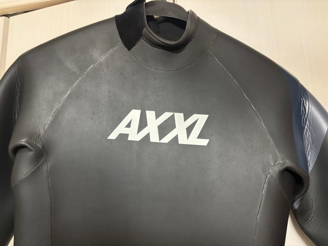 【美品】AXXL フルスーツ ブラック メンズL トライアスロンウェア