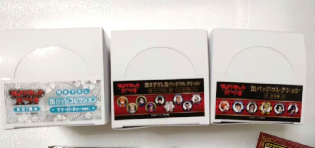 ジャンケットバンク　缶バッジ　スーツ　サマーパーティー　アクスタ　真経津　村雨
