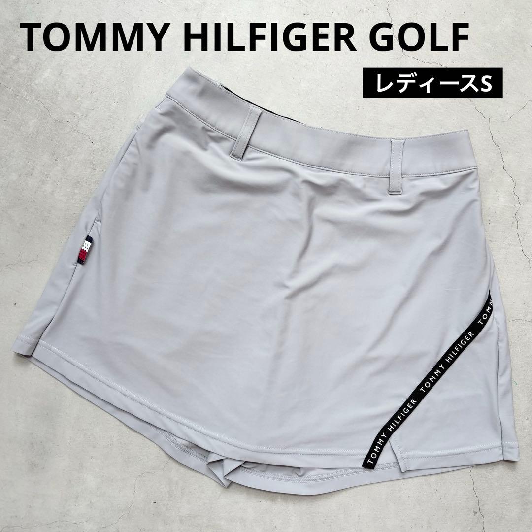   GOLF キュロットスカート ロゴテープ グレーS
