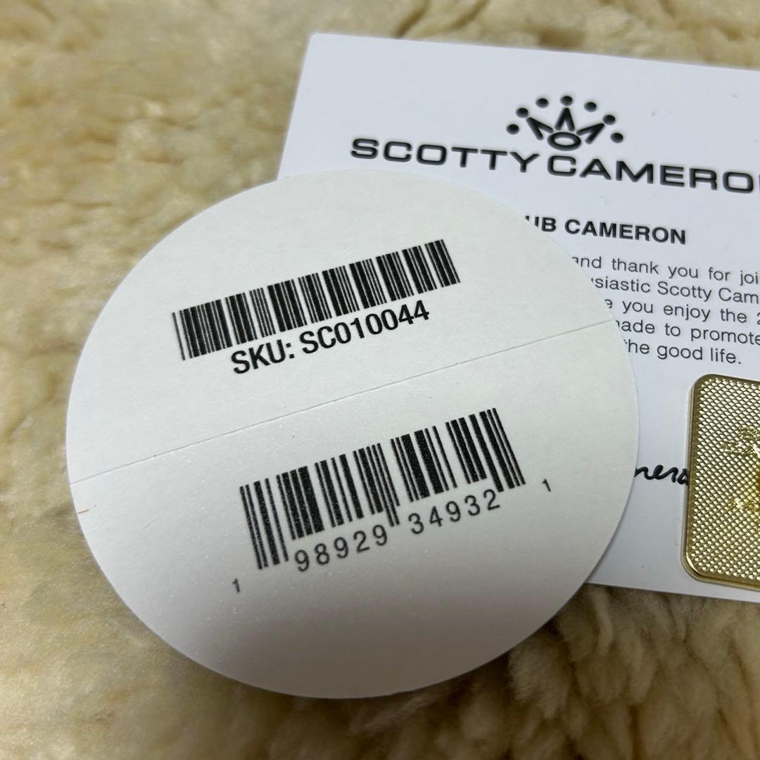 2026 Scotty Cameron クラブキャメロンメンバー