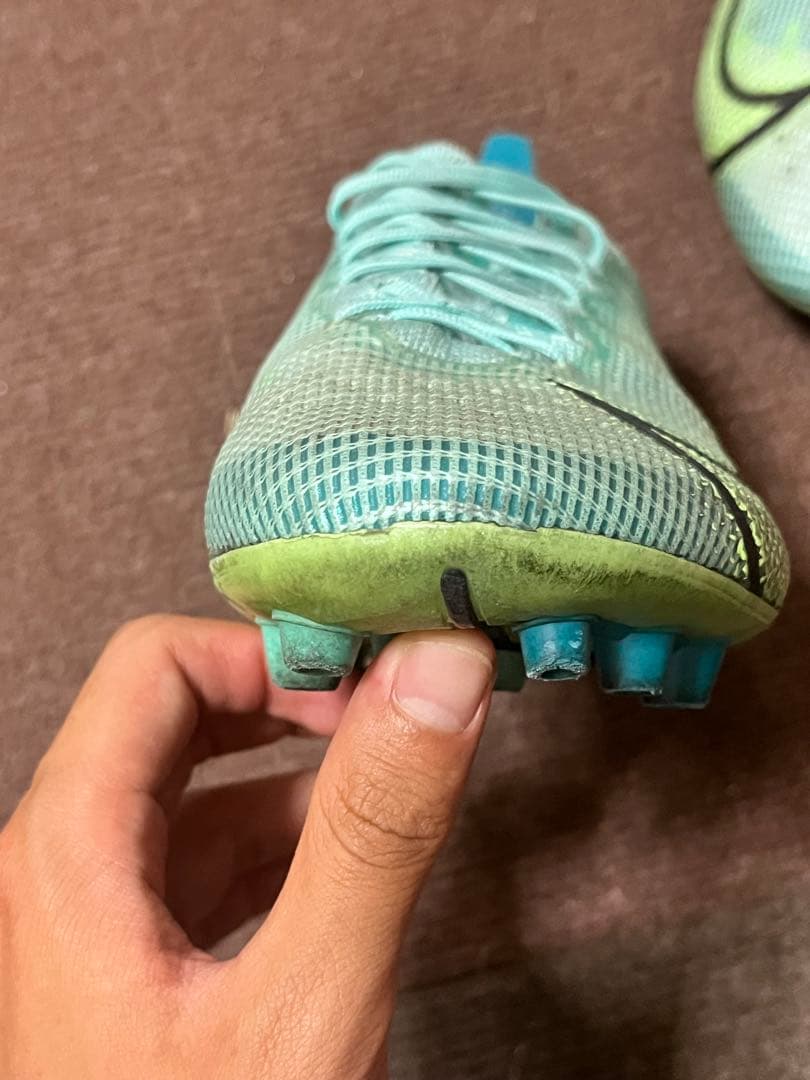 Nike マーキュリアルヴェイパー14AG 水色 スパイクシューズ
