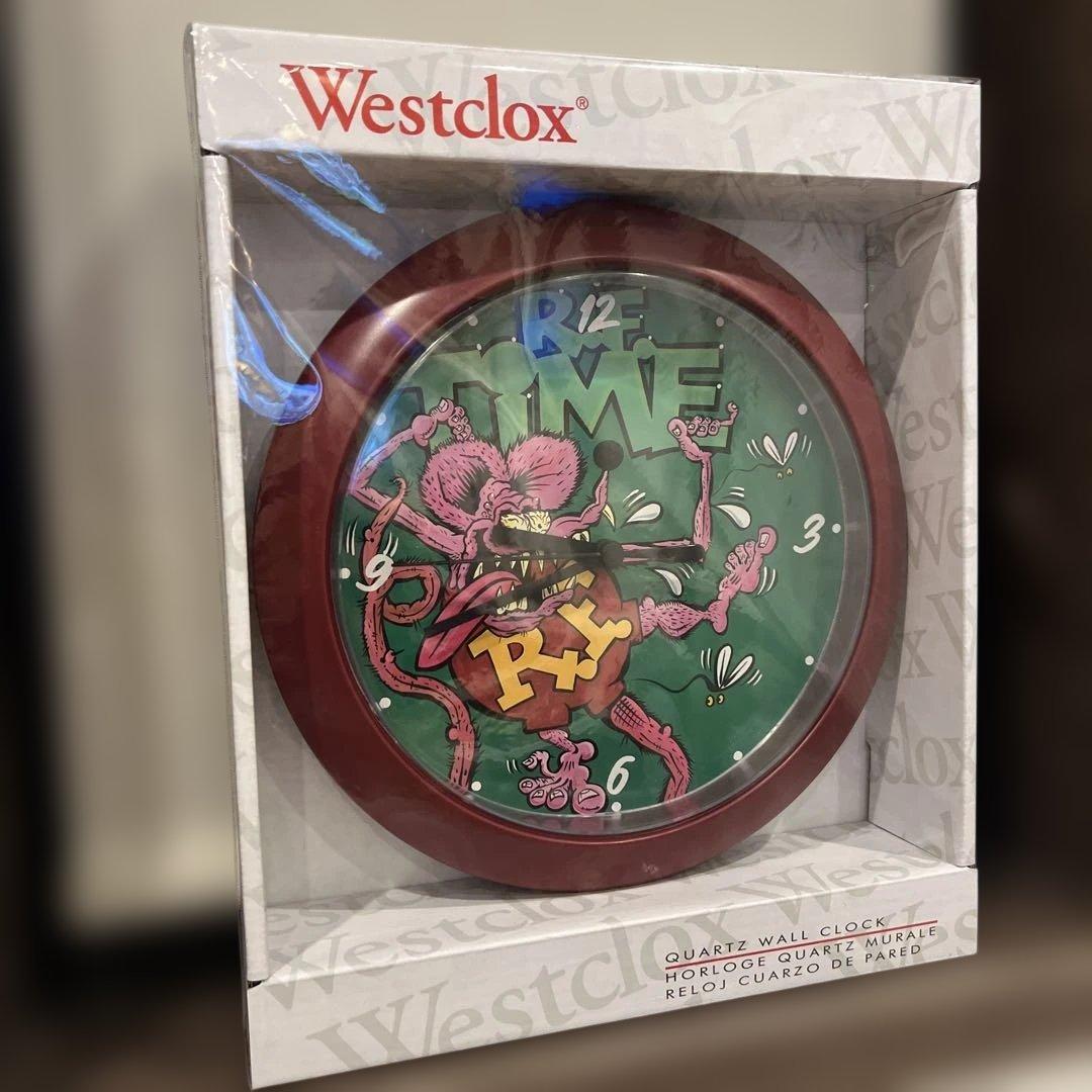 Rat Fink Westclox 壁掛け時計 ラットフィンク アメトイ