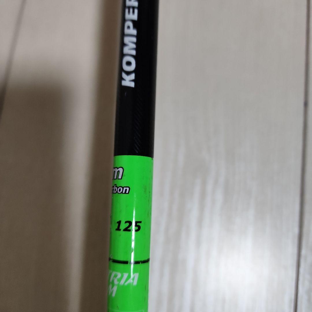 Komperdell Carbon スキー ストック グリーン 125cm