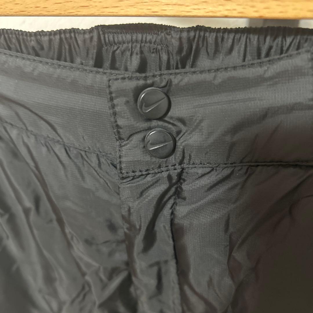 NIKE GOLF 中綿 ロングパンツ　白ロゴ　L