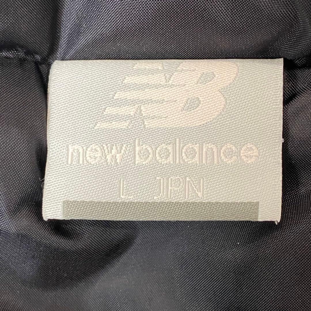 ニューバランス　パデットロングコートL ベンチコート ネイビー　JMJF1424