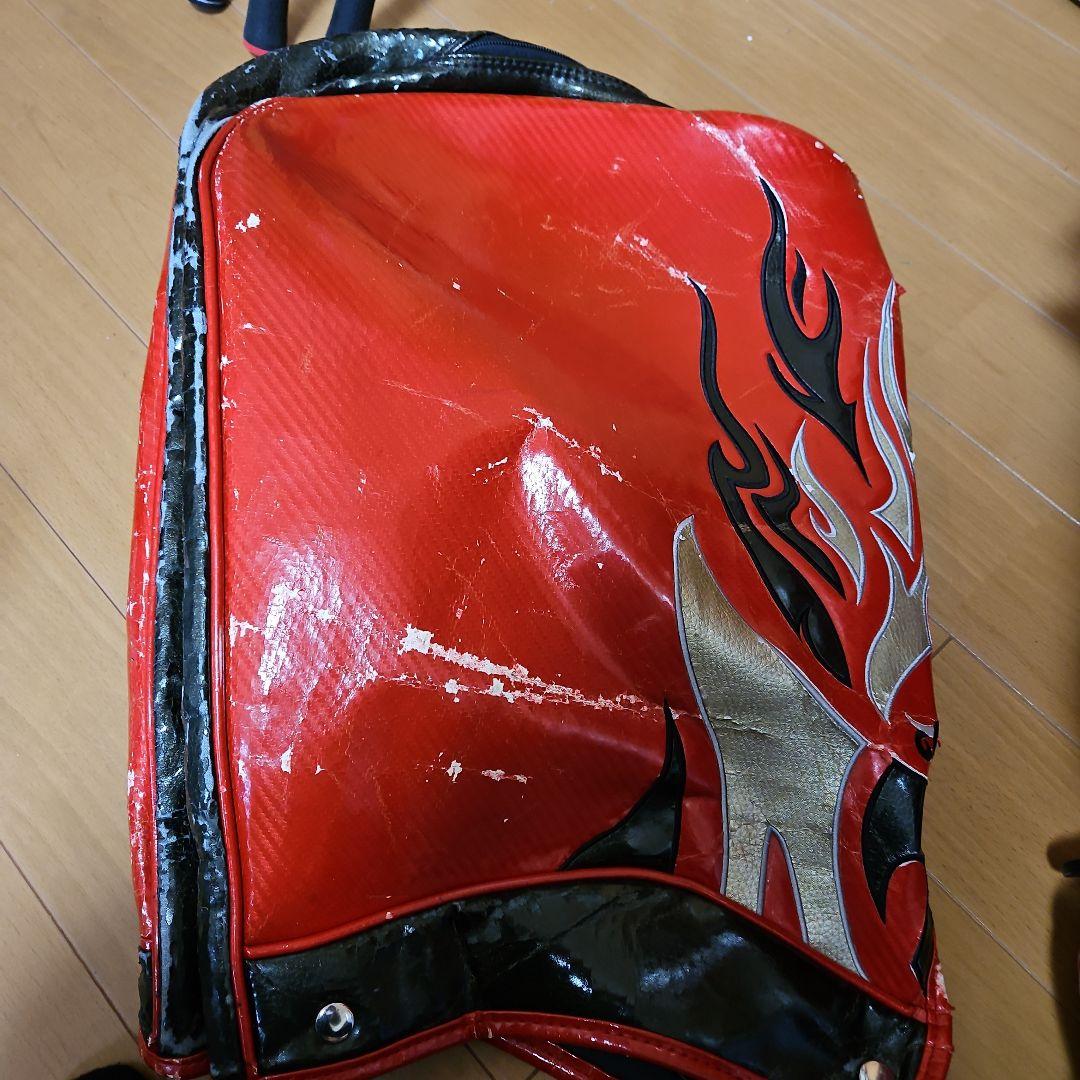 JADO 赤ゴルフバッグ・ヘッドカバーセット