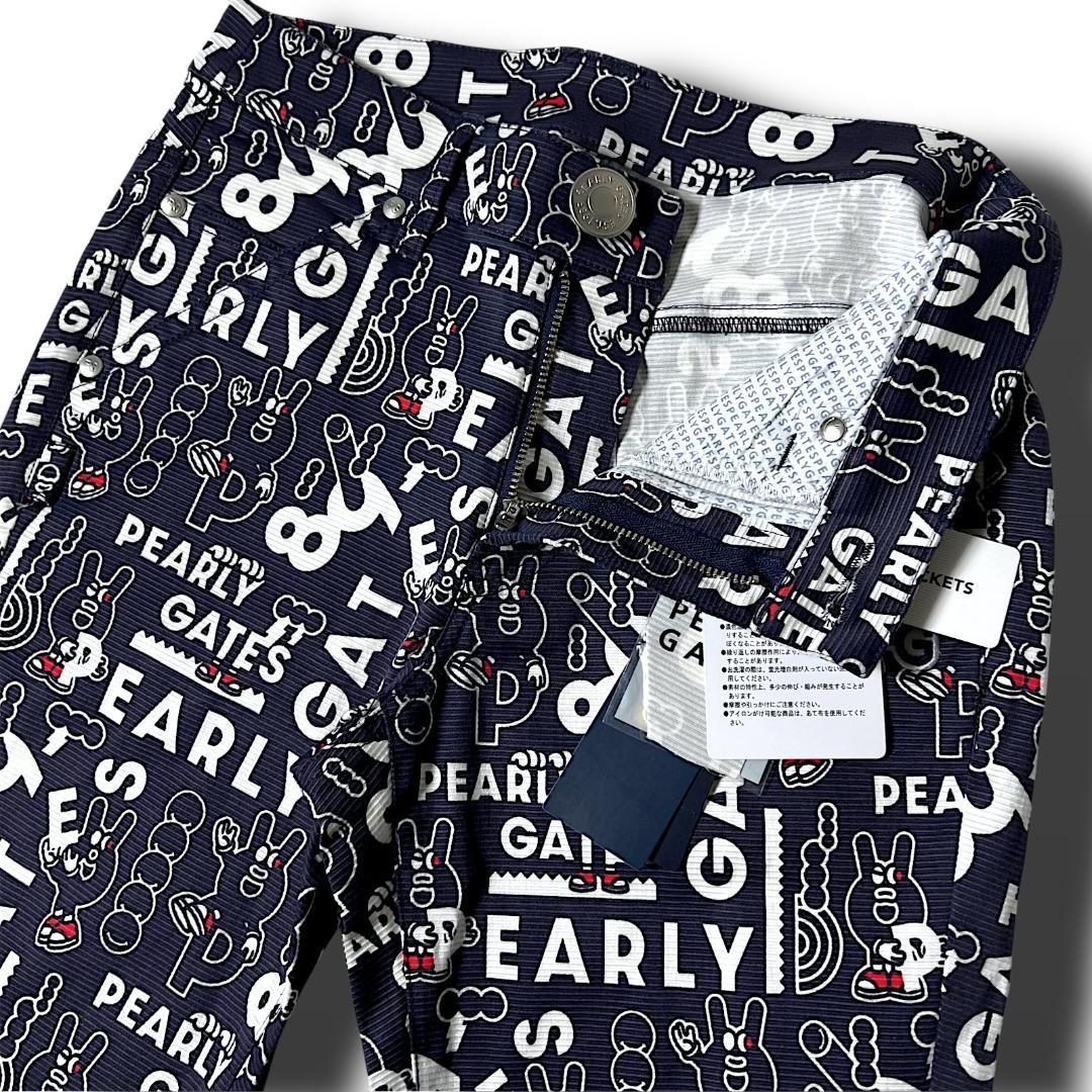 00 31,900円 パーリーゲイツ どうしちゃったPGプリントストレッチパンツ