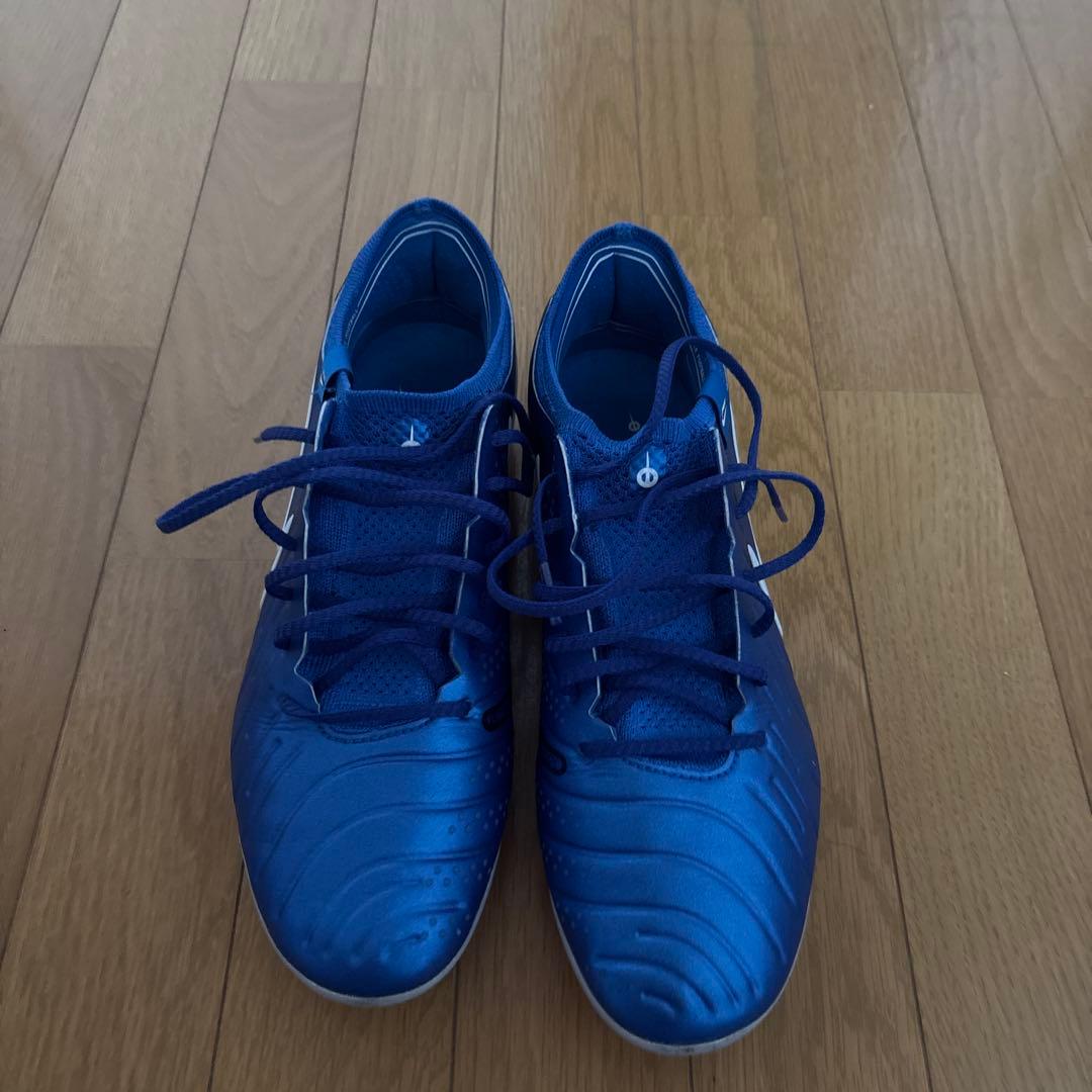 Nike Tiempo 青 サッカーシューズ