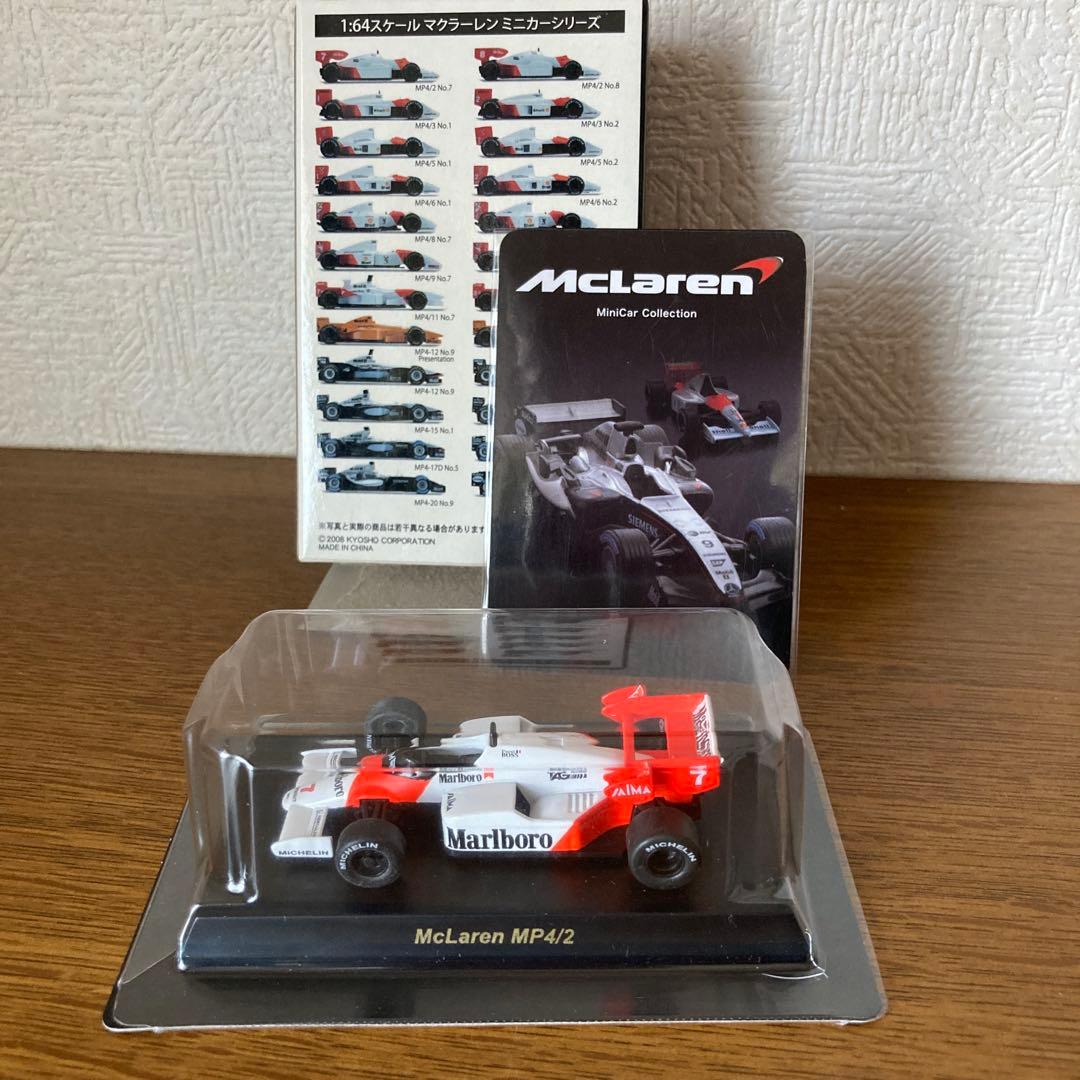 ミニカー Marlboro McLaren MP4/2 1/64