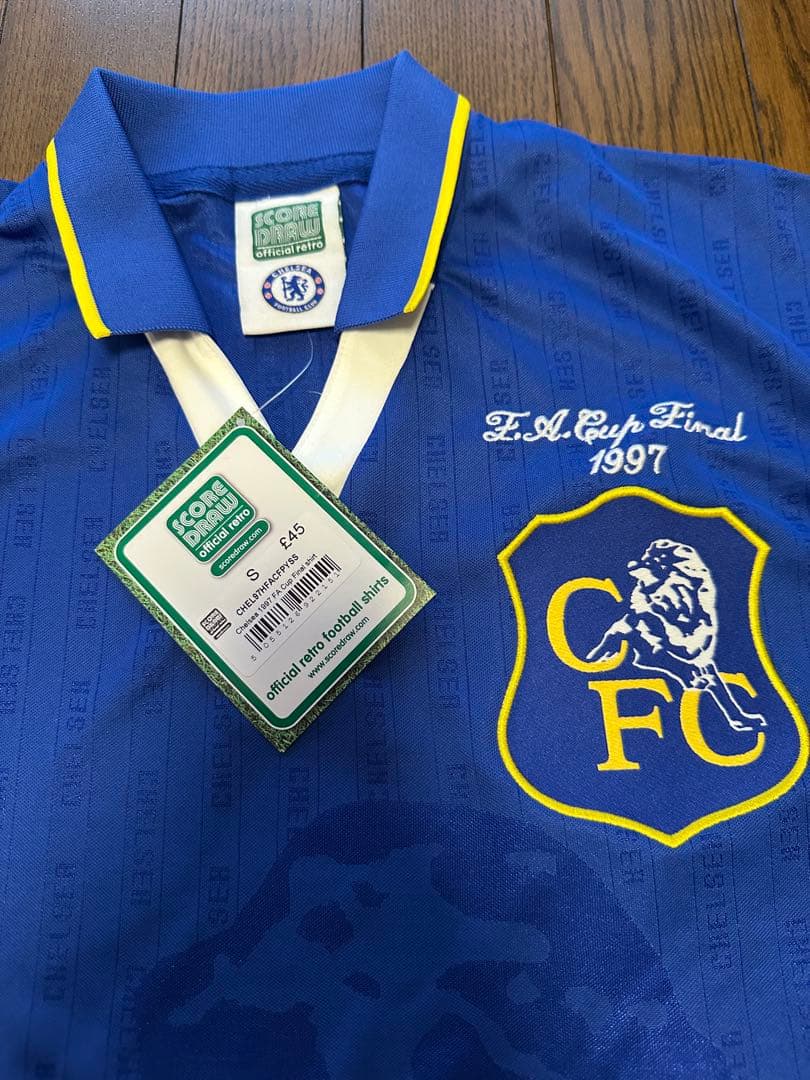 【日本未発売】チェルシーFC ユニフォーム 1996-1997 復刻