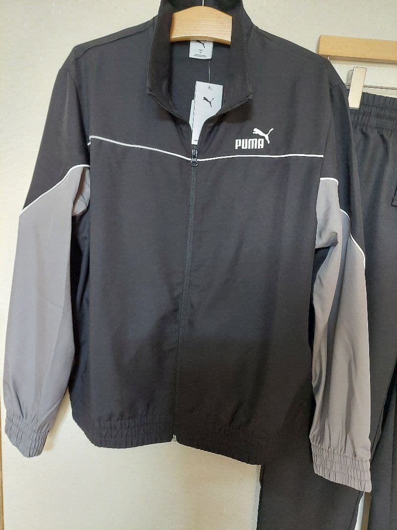 PUMA ウィンドブレーカーセット ブラックM