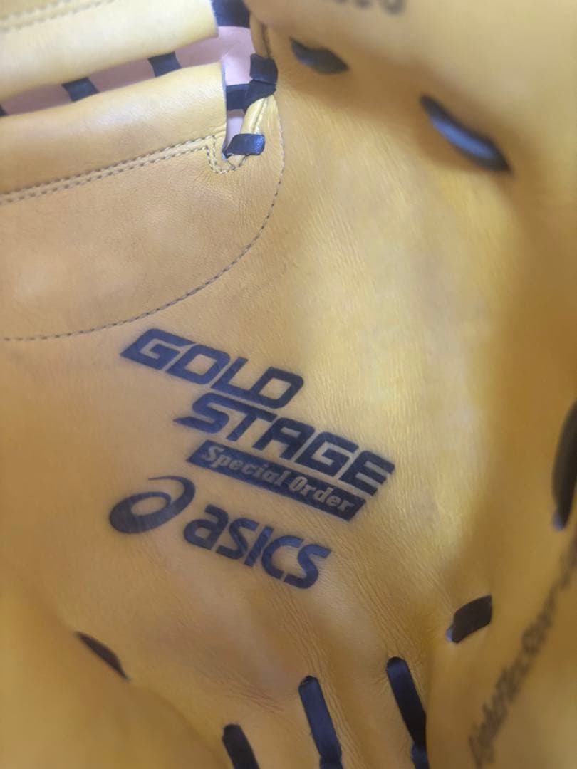 【2/25期間限定本日終了】asics GOLDSTAGE 軟式グローブ