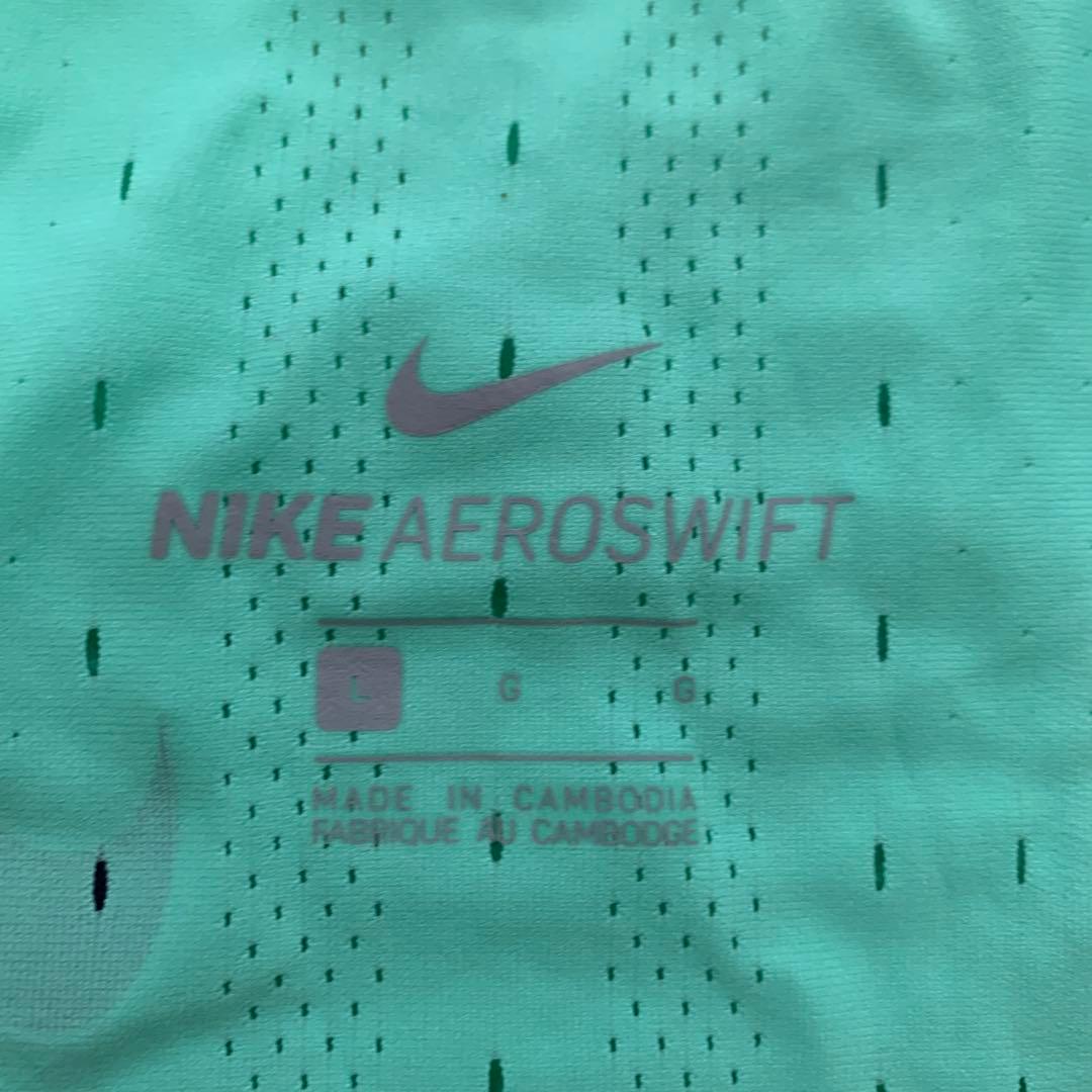 NIKE エアロスイフト メンズ DRI-FIT ランニングシングレットLサイズ