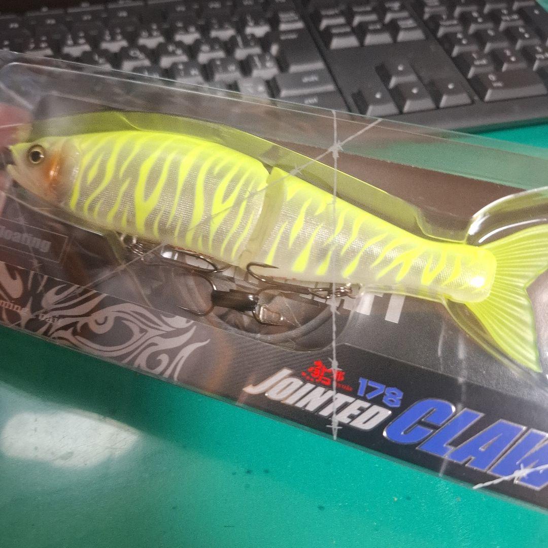 ガンクラフト　ジョインテッドクロー178F　おすずチャートタイガー