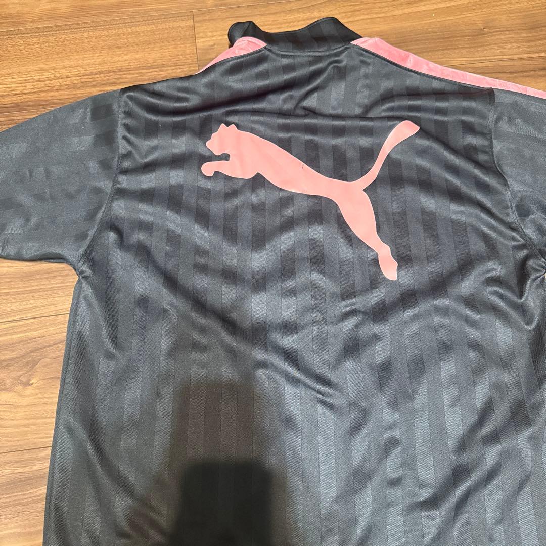 PUMA プーマ ジャージ 上下セット S グレー ピンク セットアップ