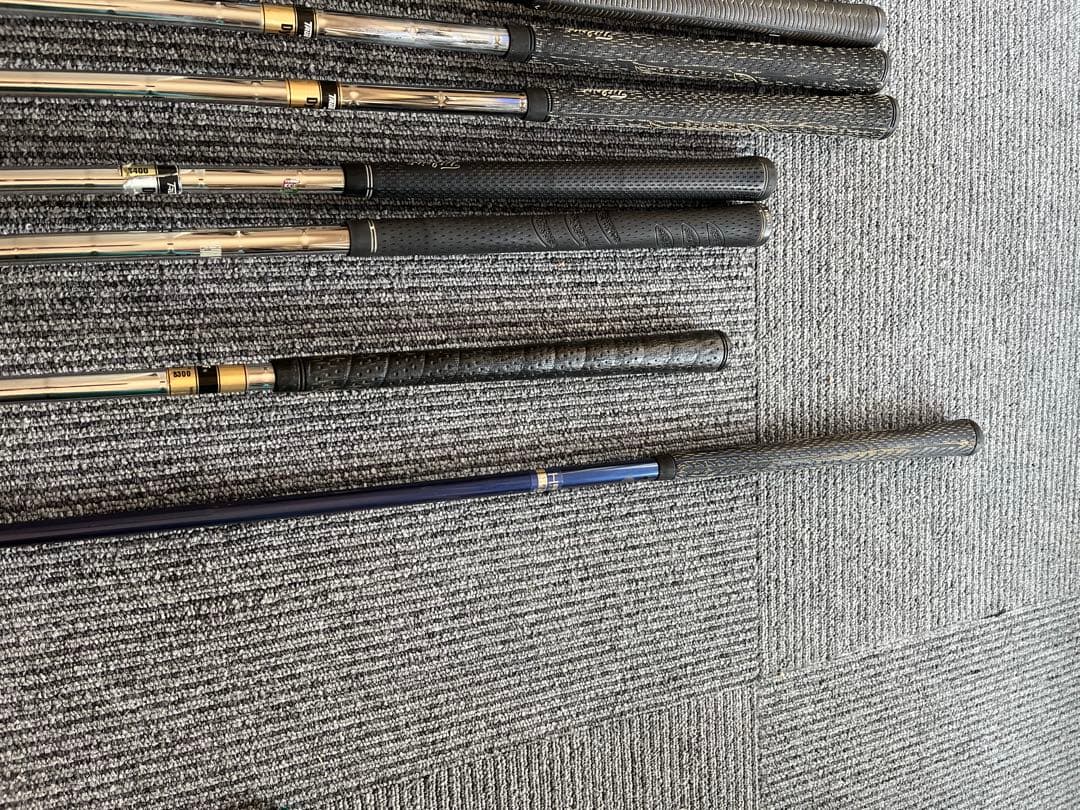 【おまとめ】TaylorMade ゴルフバッグ ネイビーゴルフクラブセット