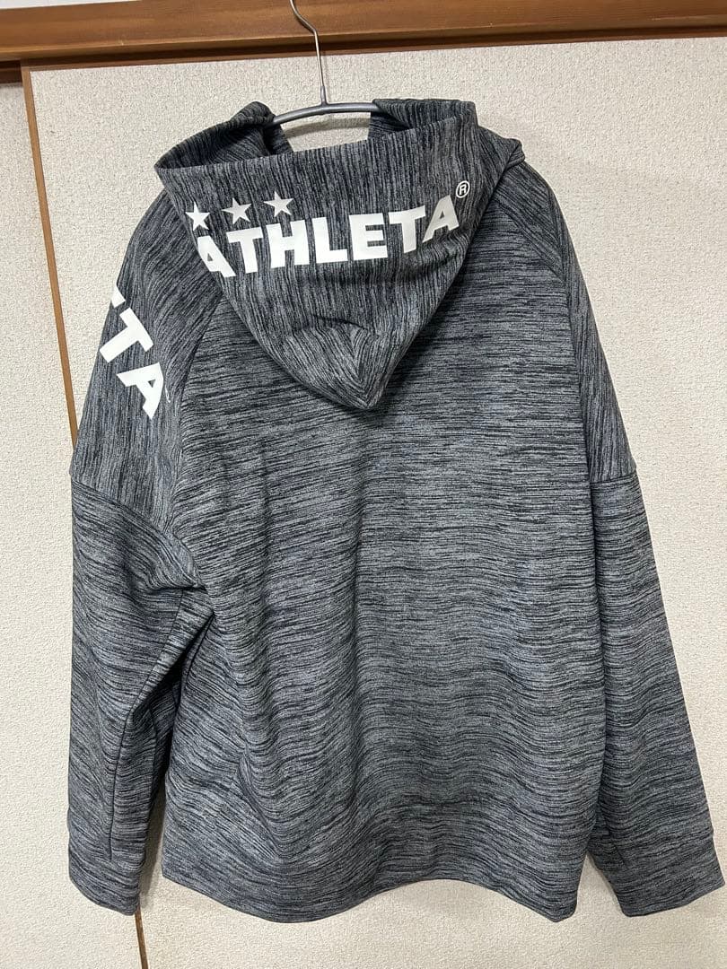 【完売・希少】ATHLETA(アスレタ) スウェットZIPパーカー 03377