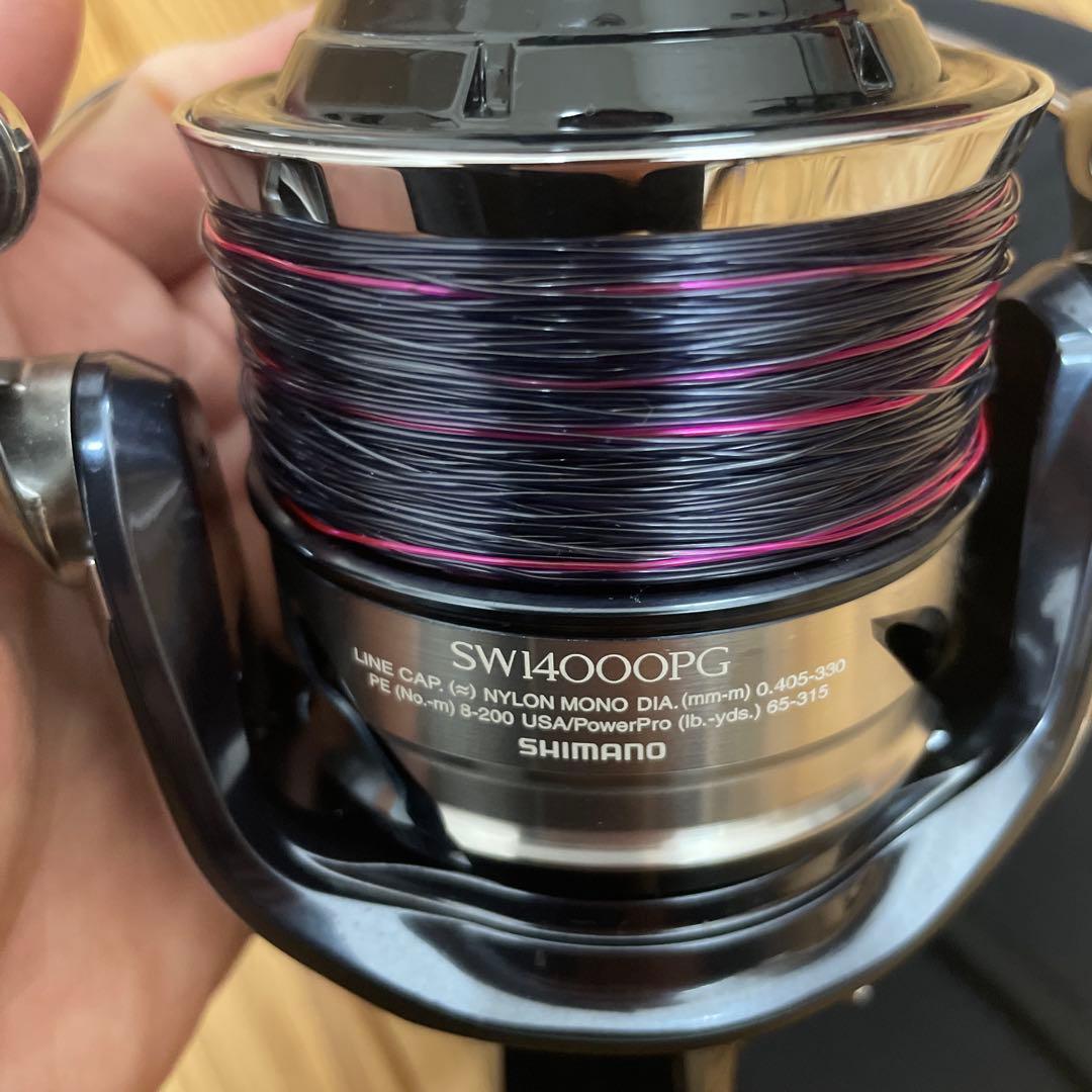 【本日のみ値下げ】シマノ21ツインパワーsw 14000PG 右回転ハンドル仕様
