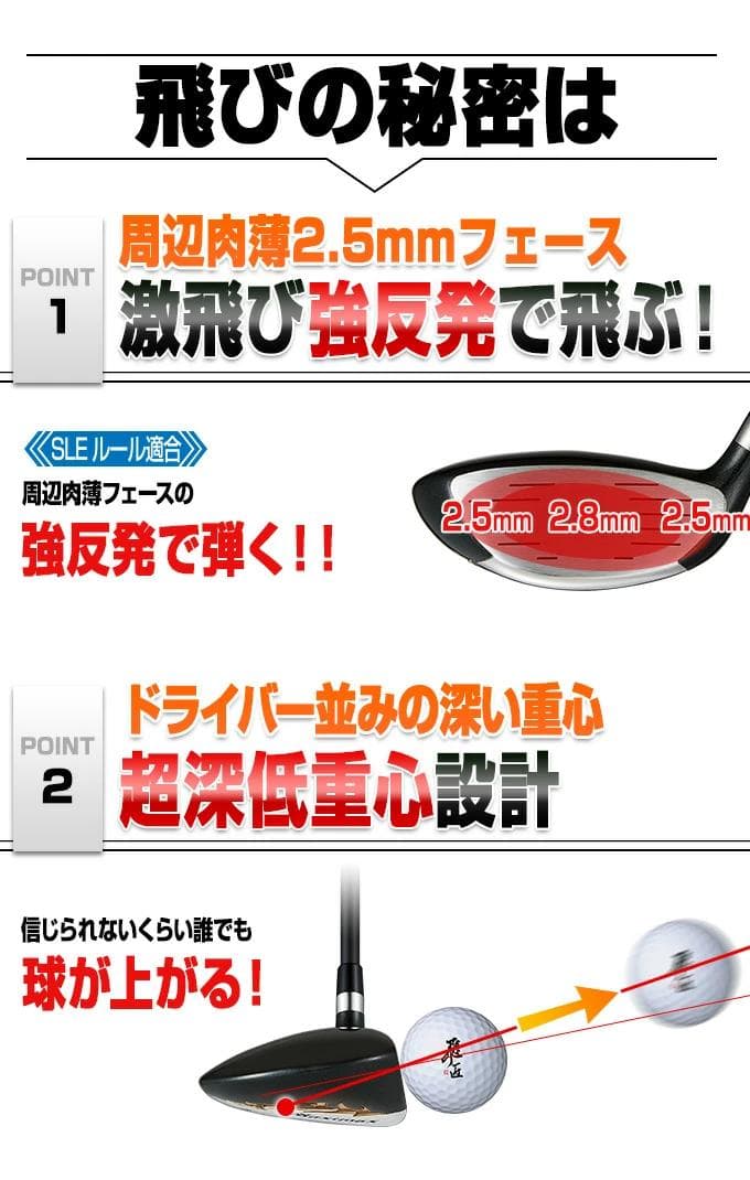 単品売り！【新品】超激安！マキシマックス強反発FW3・5番 USTマミヤ仕様