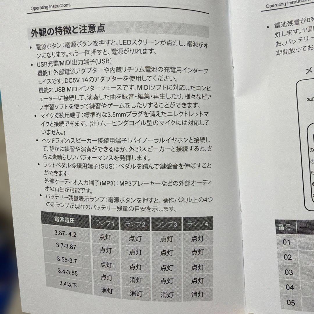 ロールアップピアノ