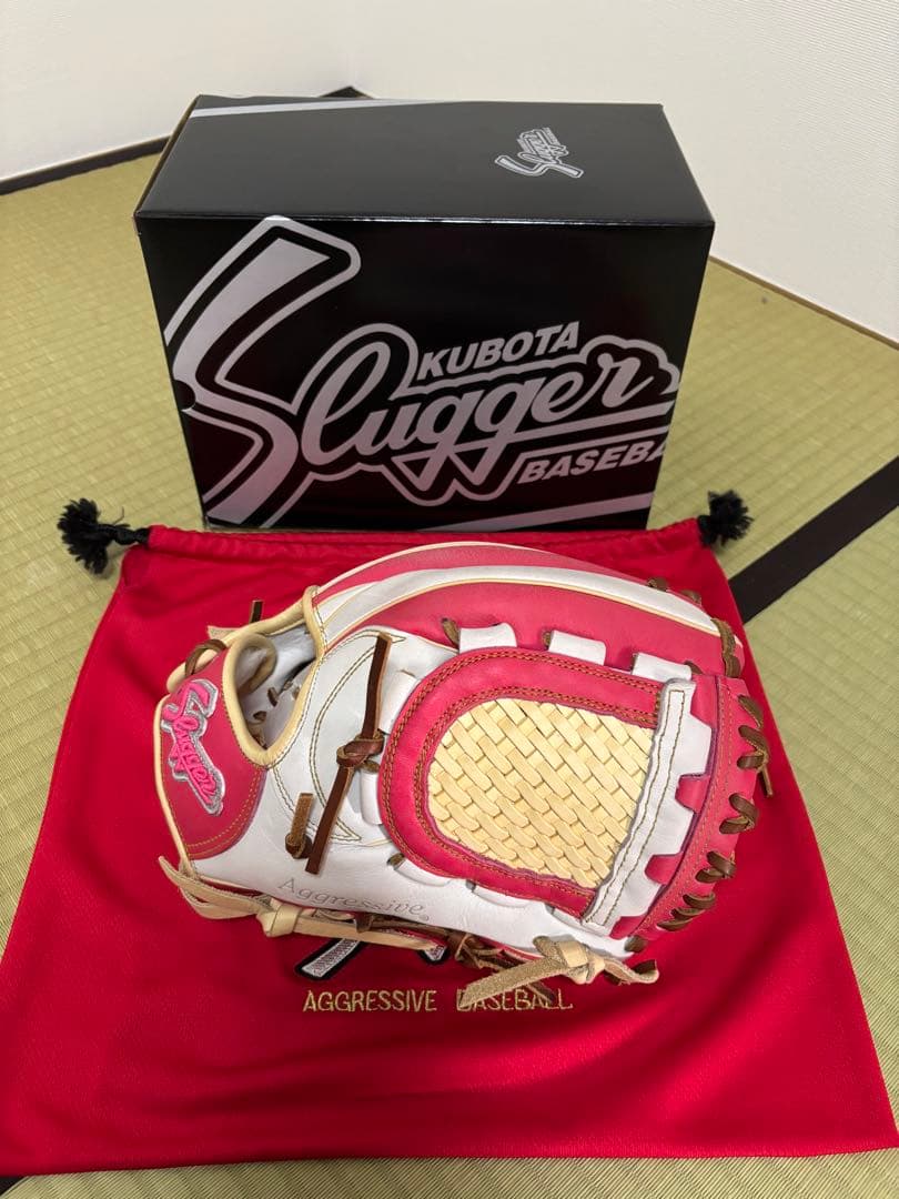 久保田スラッガー 軟式 内野手用 グローブ KSN-AR5-PW 右投用(LH)