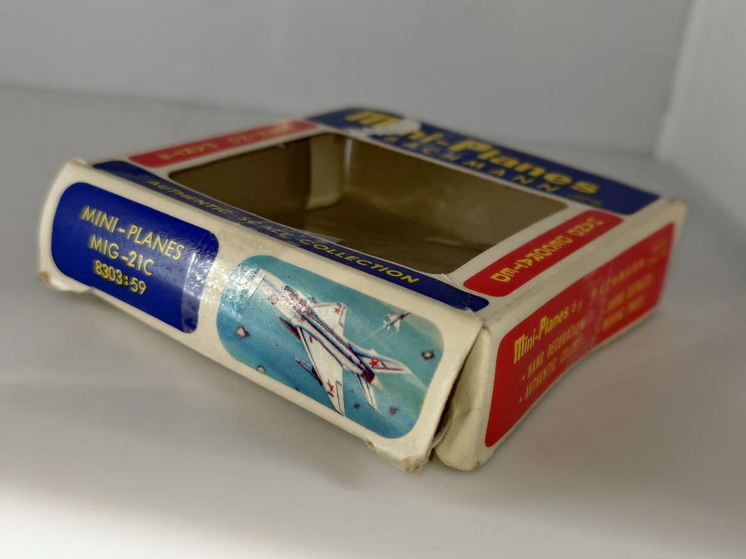 当時物 バックマン トミー ミニプレーン 航空機模型 MIG-21C 戦闘機