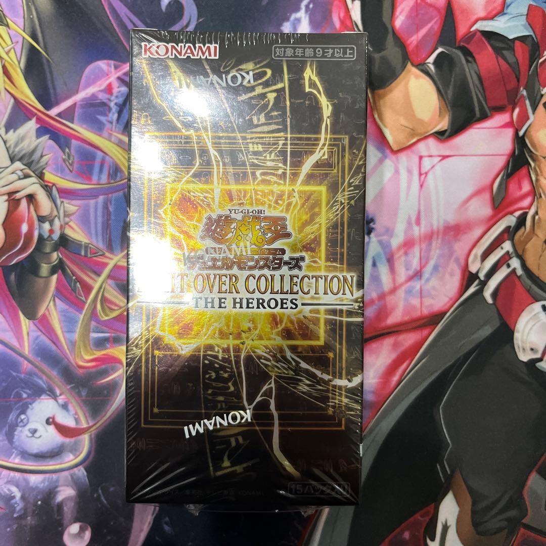 遊戯王　リミテッドオーバーコレクションTHE HEROSシュリンク付き1ボックス