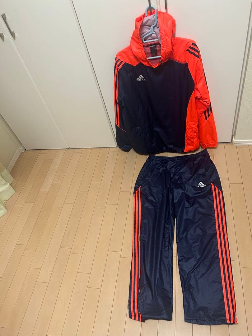 adidas シャカシャカセットアップ上下O/XL