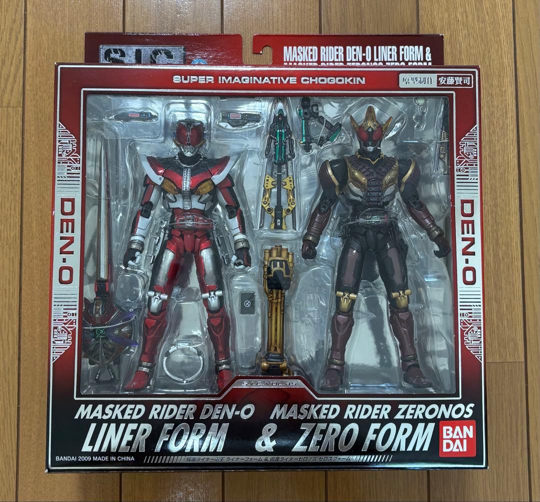 S.I.C. 電王ライナーフォーム&ゼロノス ゼロフォーム&NEW電王