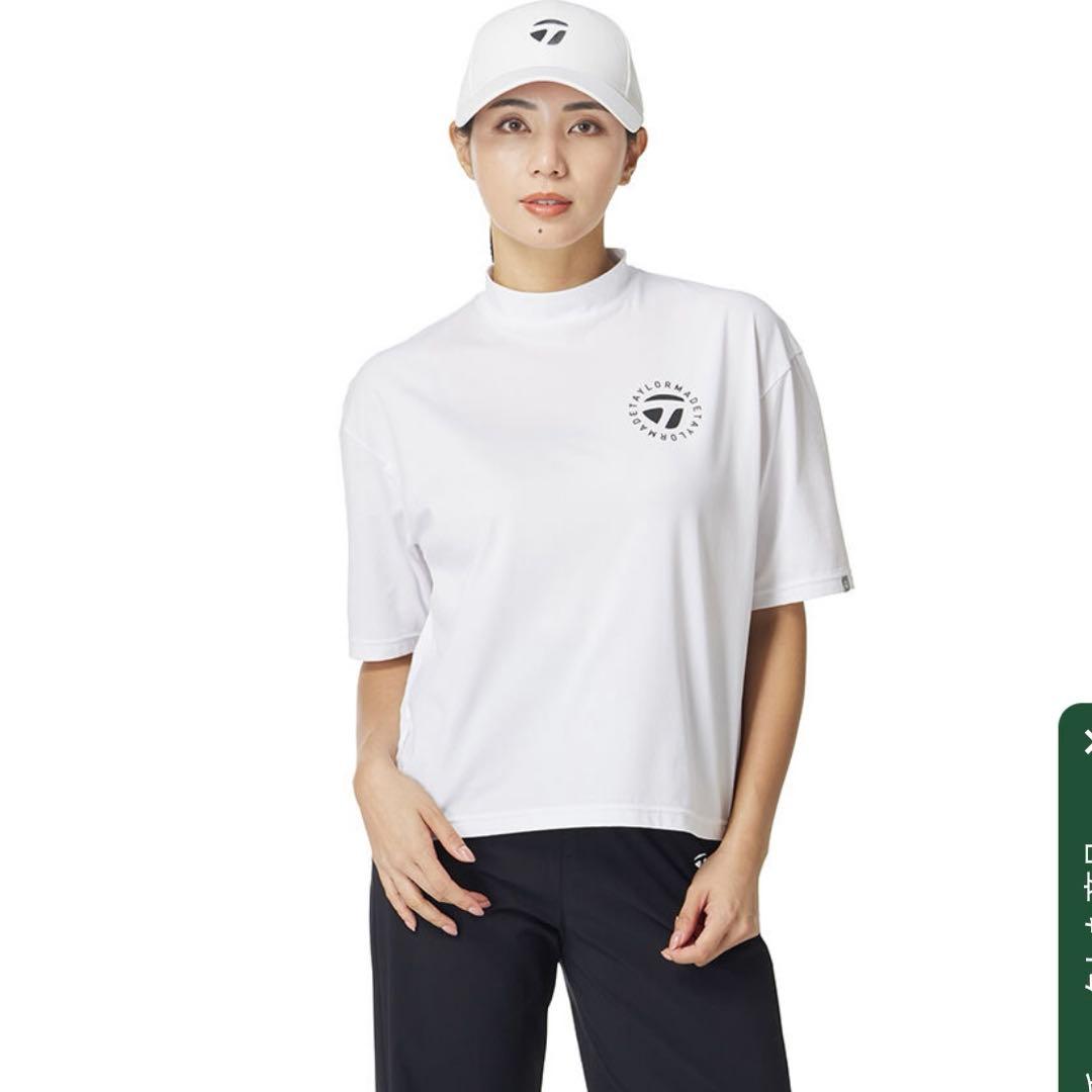 【TaylorMade】新品✨L サークルロゴS/Sモック　Tシャツ　春夏