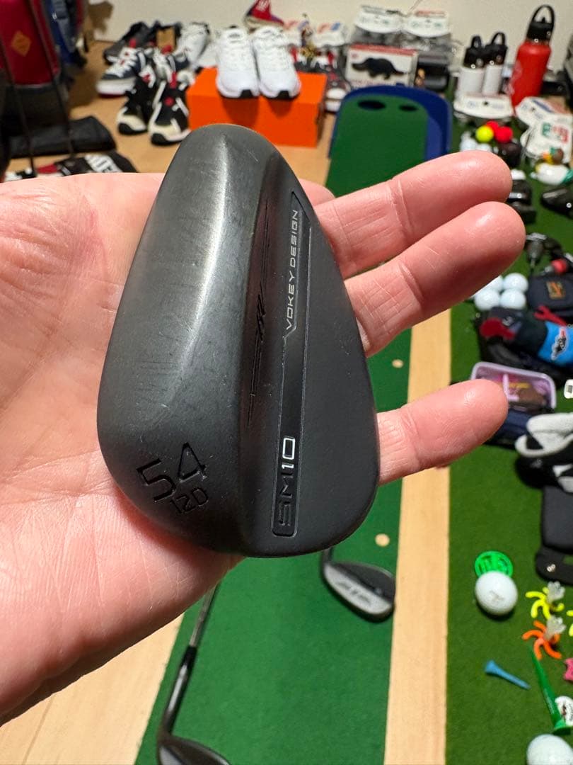 タイトリスト ボーケイウェッジ　SM10 ブラック　BV１０５　美品　送料無料