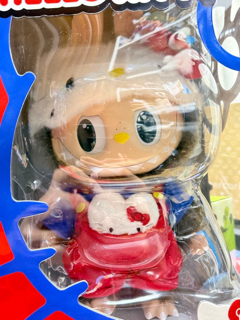 THE MONSTERS × HELLO KITTY ぬいぐるみ　ラブブ