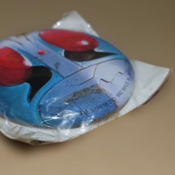仮面ライダー倶楽部　まんまるマスクバッヂ　バンプレスト　缶バッジ