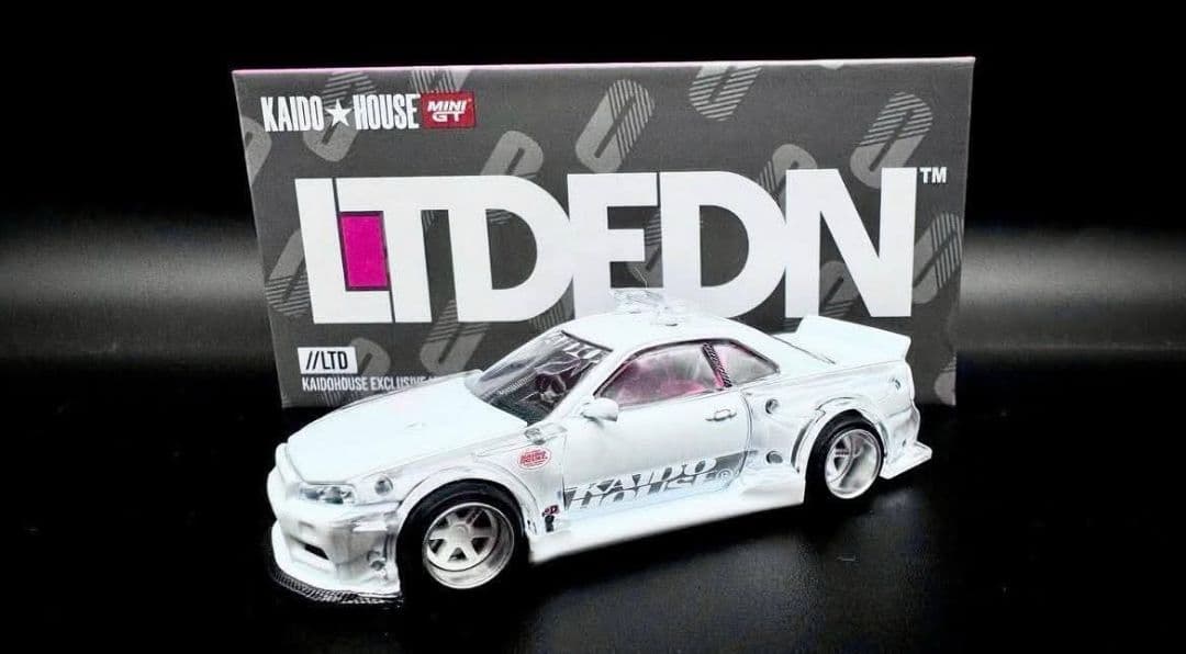 KAIDO HOUSE LTD EDN ホワイトミニカー 1/64
