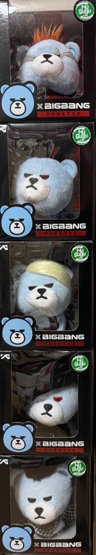 BIGBANG KRUNK 5種セット Hugugu MONSTER