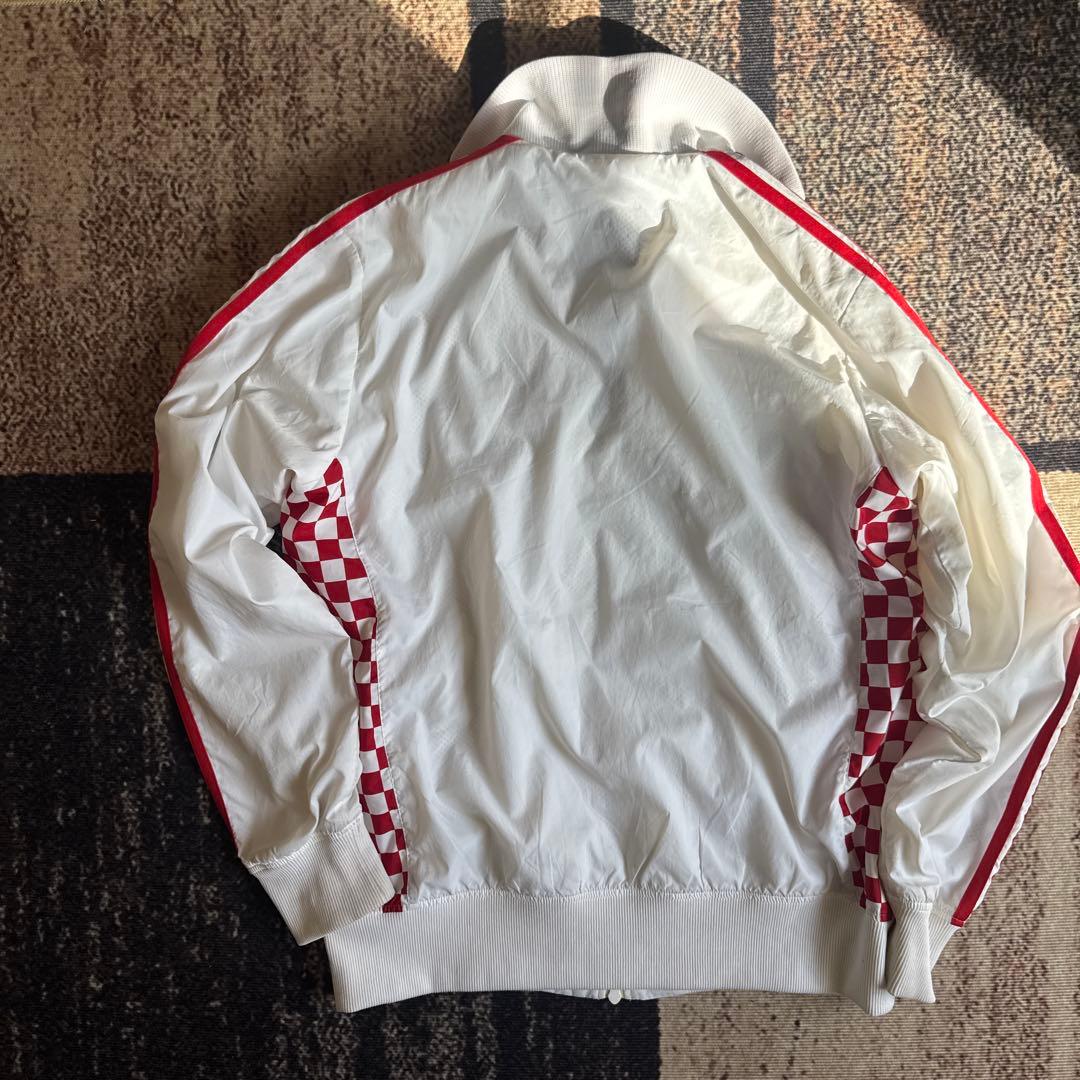 Liverpool 00s adidas チェック柄 ナイロンジャケット
