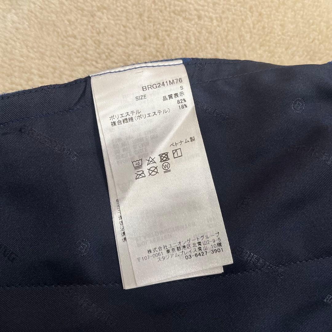 新品★BRIEFINGゴルフ カモフラショートパンツ ネイビー 迷彩半ズボン S