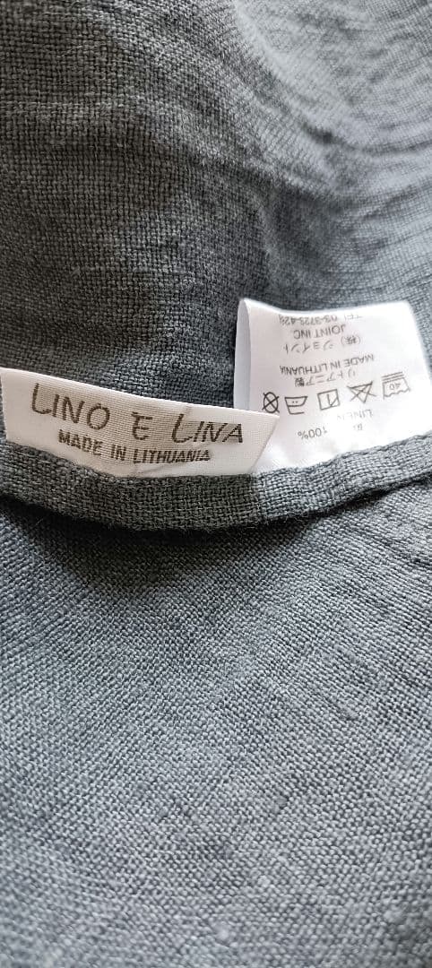 LINO E LINA　リーノエリーナ　新品 人気のエプロン　リネン100%