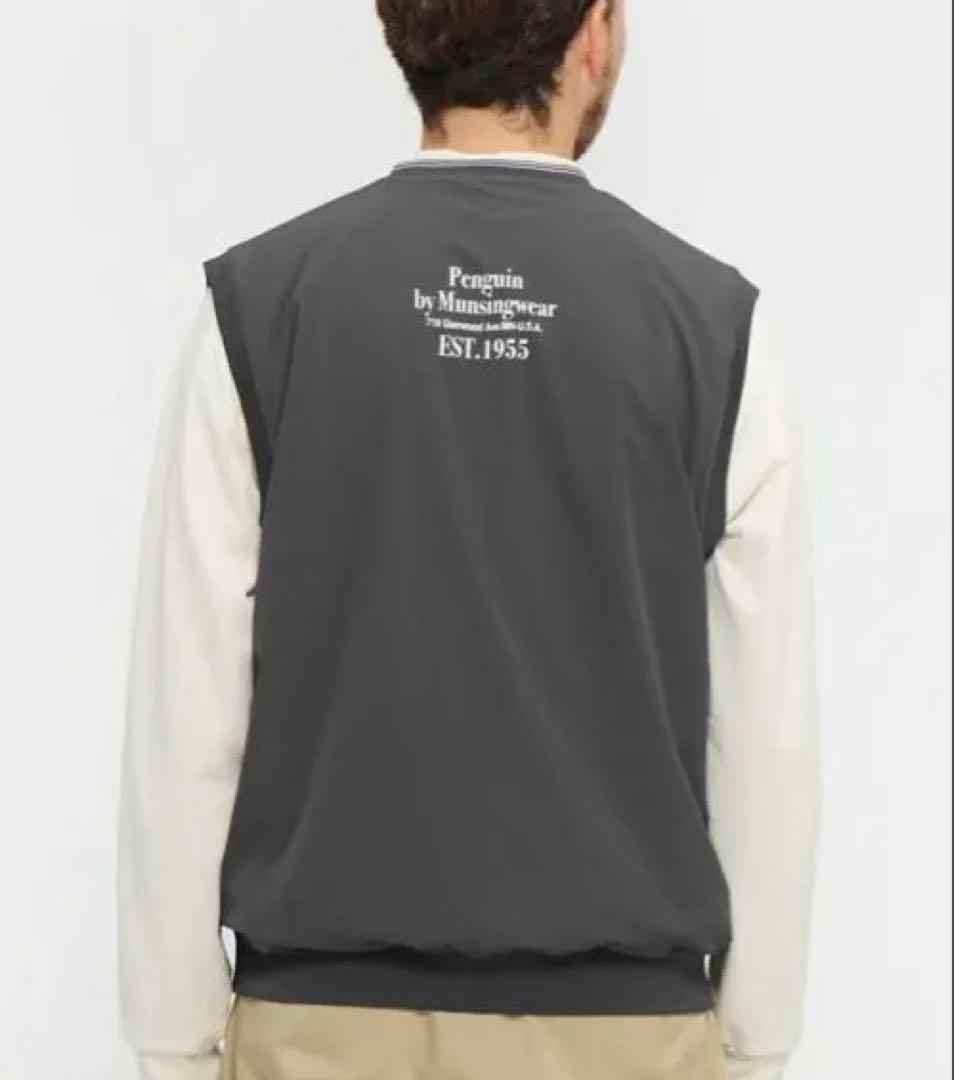 今季新作Penguin by Munsingwear メンズベスト ダークグレー