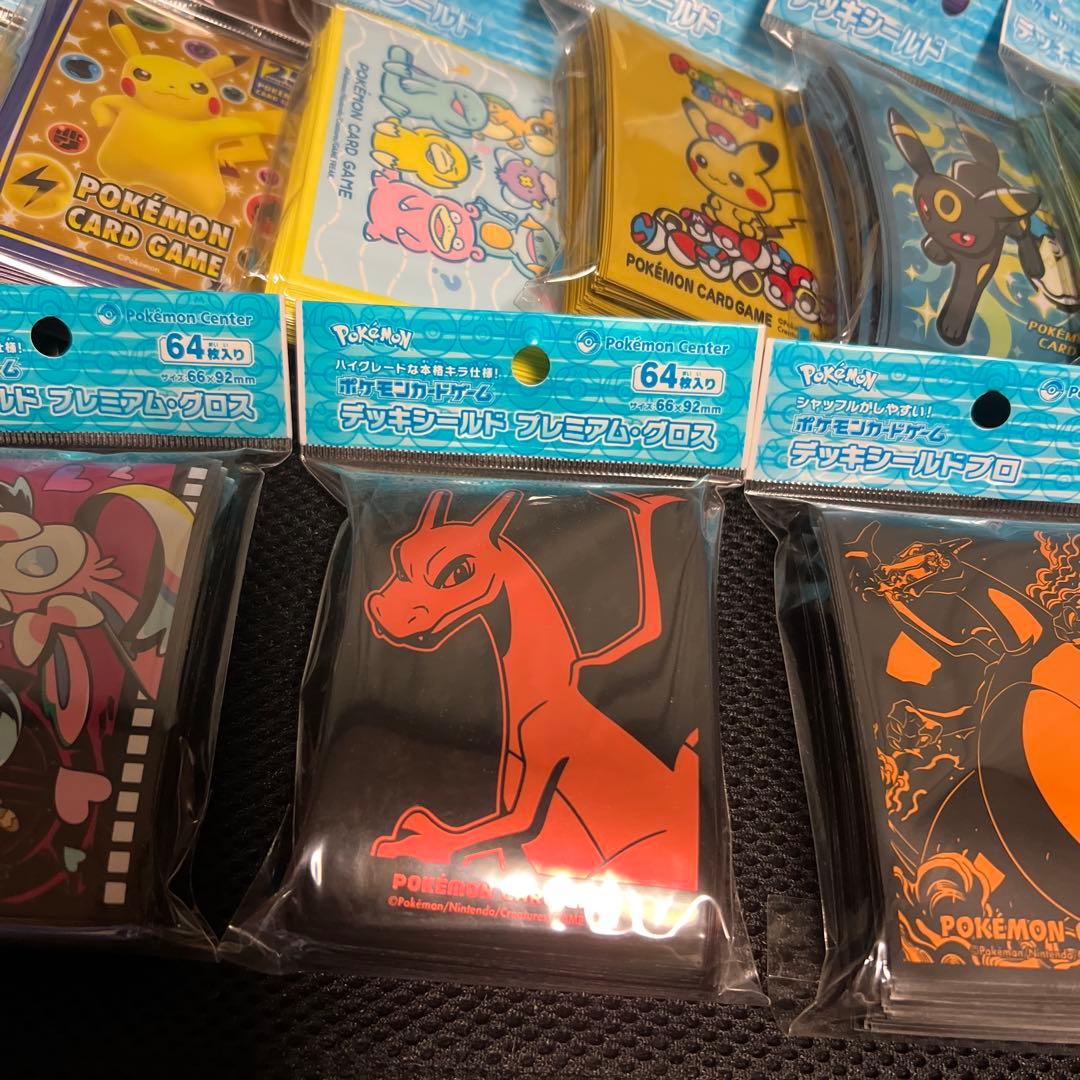 ポケカ　デッキケース　10個　デッキシールド　26個　計36個　バラ売り不可
